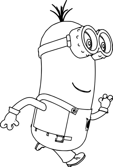 despicable  minions coloring page wecoloringpage pinterest