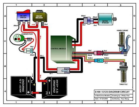 wiring diagram  razor  electric scooter