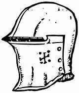 Helm Heraldic sketch template