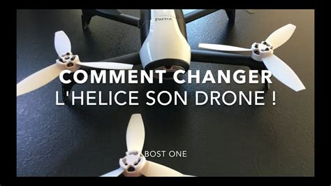 comment monter les helices dun drone parrot bebop  tuto youtube