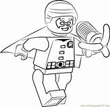 Coloring Lego Robin Pages Popular sketch template