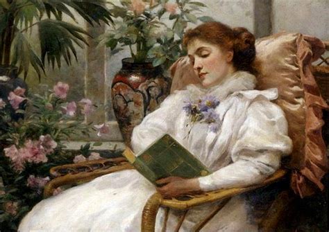Home Living Women Reading In 19th Century Realist Paintings