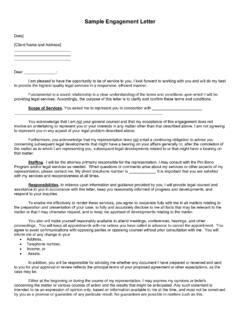 sample engagement letter aicpa  engagement pdfpro