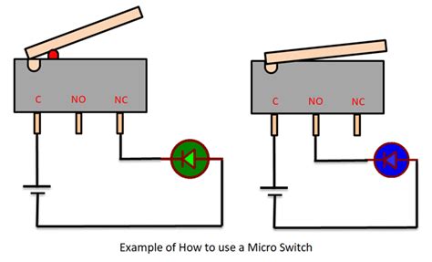micro switch electronic circuit design switch micro