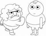 Coloring Pages Clarence Cartoon Color sketch template