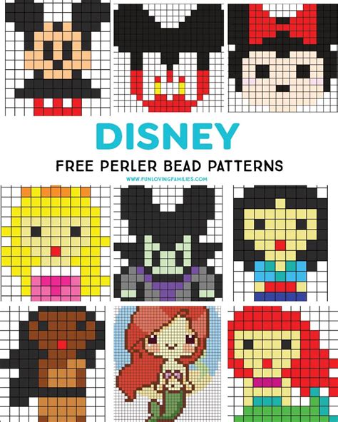 perler beads patterns printables