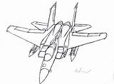 Sketch Eagle Jet 16 Fighter Drawing Coloring Raptor 22 Template Pages Sketches Print Deviantart sketch template