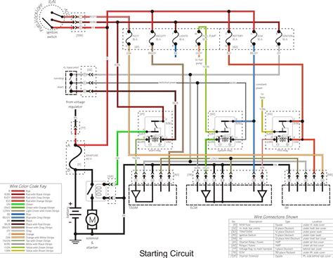 ignition wiring diagram cccom   harley davidson  rod forum