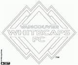 Coloring Vancouver Whitecaps Pages Fc Mls Emblem Soccer Major League Colouring Football Google Championship Emblems Canada Usa 21kb 250px Logo sketch template