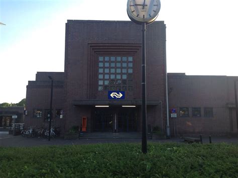 railway station naarden bussum train station railway holland dutch heritage nostalgia