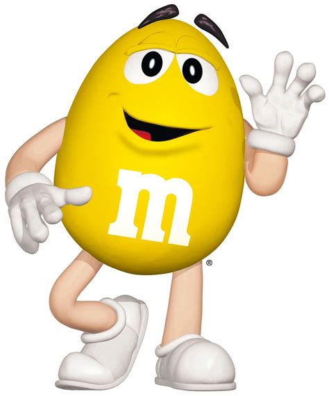 mms introduceert nieuwe smaakvariant mm characters yellow mm candy art