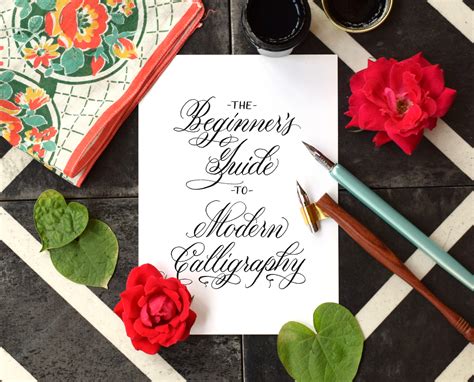 beginners guide  modern calligraphy  postmans knock