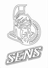 Ottawa Nhl Senators Hockey Lnh Coloriage Winnipeg Colorier Logos Hokej Kolorowanka Avalanche Supercoloring Sheets Designlooter Imprimé sketch template