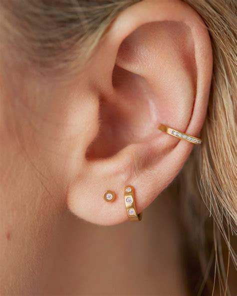A Guide To Conch Piercings Monica Vinader