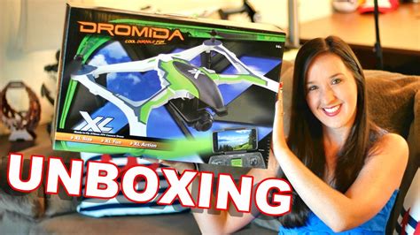 dromida xl  fpv drone wp camera unboxing  impressions thercsaylors youtube