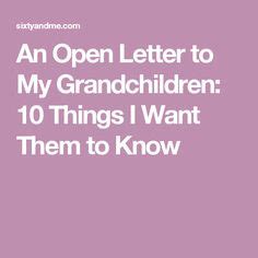 write  keepsake letter   grandchild quotes