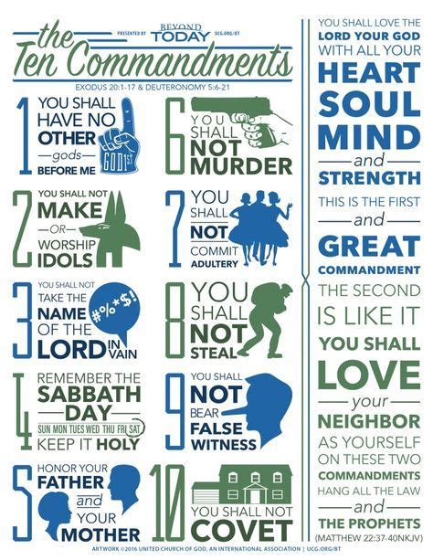 infographic   commandments bible study lessons bible study  kids  commandments