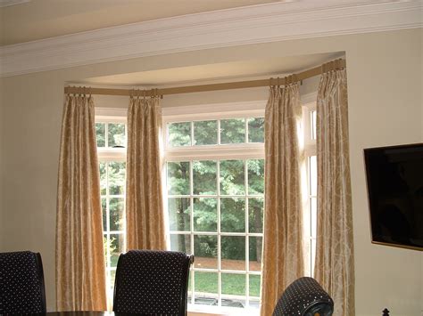 perfect curtain rods  bay windows homesfeed