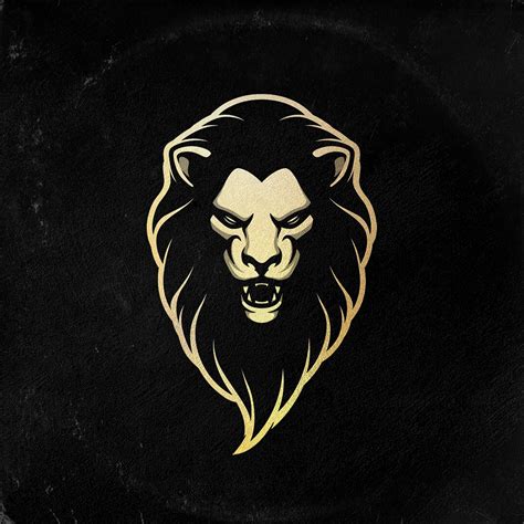 lion logo  behance