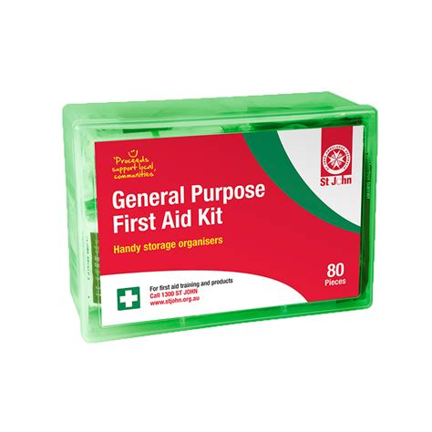 st john ambulance 80 piece general purpose first aid kit bunnings