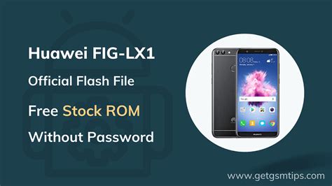 huawei p smart fig lx firmware flash file stock rom