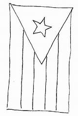 Puerto Rico Coloring Pages Flag Rican Color Craft Sheets Juan Symbols Flags San Dia America Puertorico sketch template