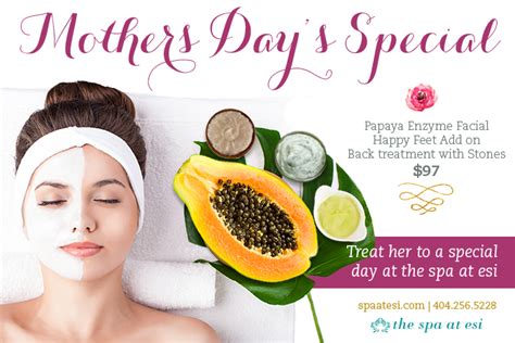 mothers day spa deal spa services at elaine sterling institute