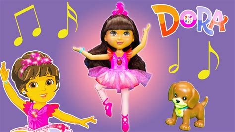 dora  friends sparkle  spin ballerina dance toys youtube
