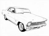 Coloring Pages Cars Old Muscle Car Printable Cool Lowrider Drawings Truck Ford Colouring Chevy Adult Color School Drawing Print Mustang sketch template