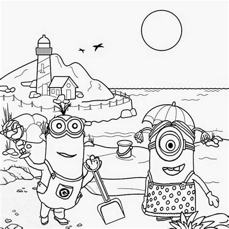 minions     minions kids coloring pages