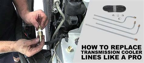 replace transmission cooler lines   pro qld auto parts