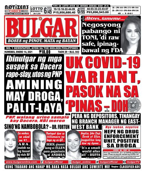 bulgar newspapertabloid january   newspaper