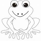 Frog Frogs Bestcoloringpagesforkids sketch template