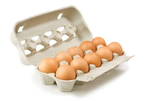 caixa de ovos fotografia de stock imagem