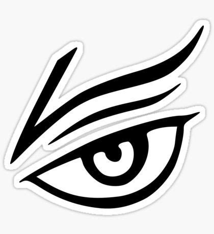 eye sticker  black  white lines   iriss eyeshade