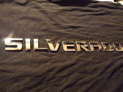 silverado replacement emblems ebay