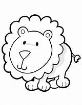 Lion Coloring Pages Kids Animals Cartoon Baby Animal Printable Drawing Jungle Color Sheknows Clipart Cute Clip Lions Zoo Colouring Sheets sketch template