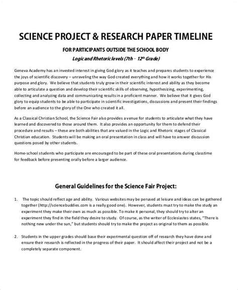research paper formats