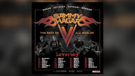 Sammy Hagar Announces 2024 The Best Of All Worlds Tour Classic Rock 99 5