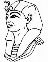 Pharaoh Coloring Egyptian Drawing Pages Ancient Getdrawings Getcolorings Typical Figure sketch template