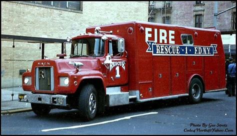 Fdny Rescue 1 Vintage Fire Trucks Pictures Fire Trucks