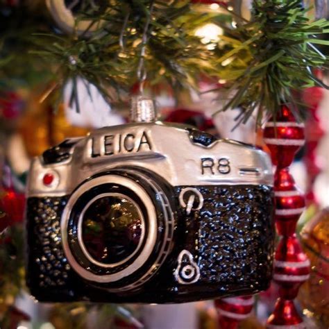 shutterbug christmas ornaments leica camera ornament