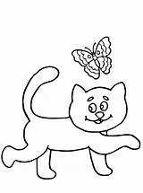 Katten Kleurplaat Poezen Poes Hond Kleurplaten Katze Malvorlage Stemmen Stimmen sketch template