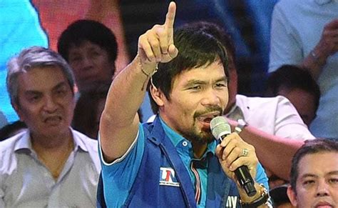 boxing star manny pacquiao under fire for same ment