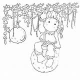 Tilda Coloring Magnolia Pages Christmas Noel Prépare Choose Board sketch template