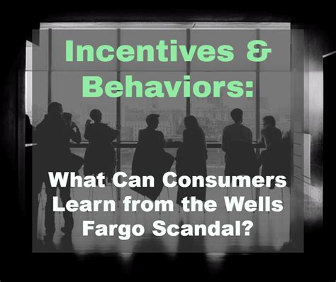 Incentives And Behaviors What We Can Learn From The Wells