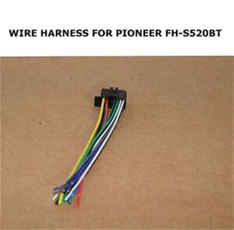 pioneer fh sbt wiring diagram