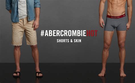 abercrombiehot shorts and skin celebrity branding