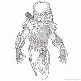 Predator Alien Xcolorings Trippy Tagged 960px sketch template