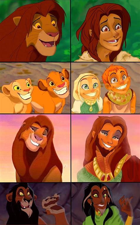lion king characters  people